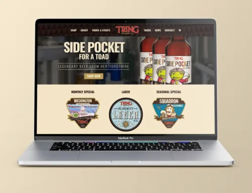 Tring Brewery Responsive eCommerce Website