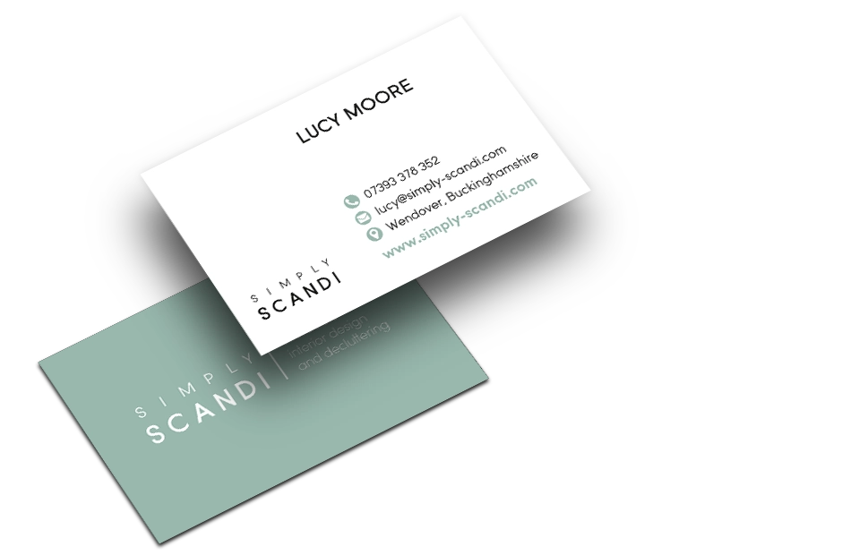 Simply Scandi business cards